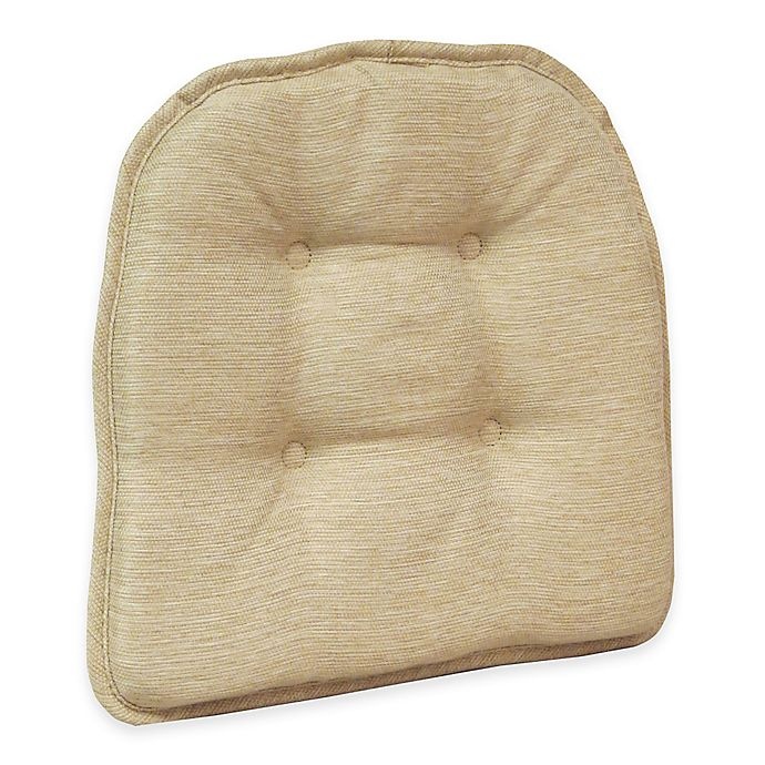 slide 1 of 2, Klear Vu Tufted Embrace Gripper Chair Pad - Natural, 1 ct