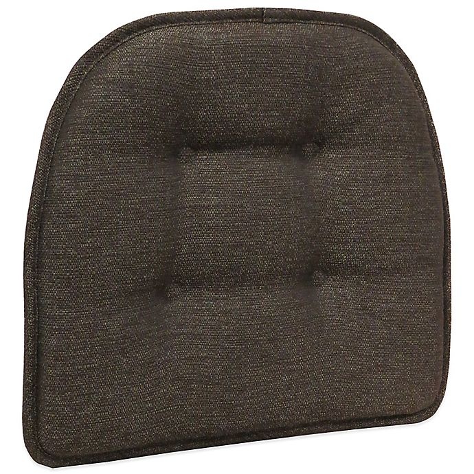 slide 1 of 2, Klear Vu Tufted Omega Gripper Chair Pad - Chestnut, 1 ct