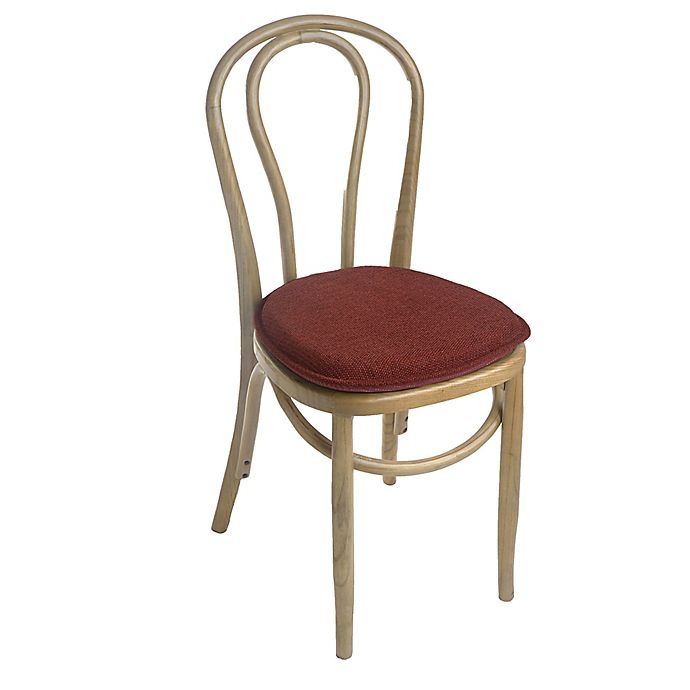 slide 2 of 3, Klear Vu Gripper Tonic Bistro Chair Pads - Red, 2 ct