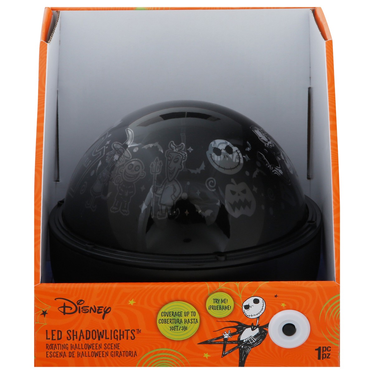 slide 1 of 10, Gemmy Nightmare Before Christmas Shadowlights, 1 ct