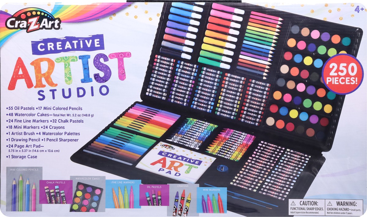 slide 8 of 11, Cra-Z-Art Creative Artist Studio 250 ea, 250 ct