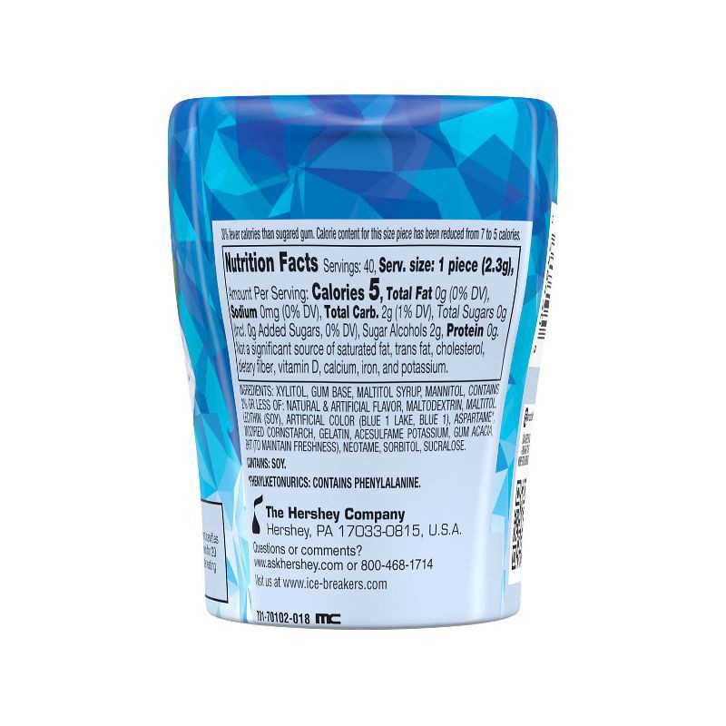 slide 2 of 6, Ice Breakers Ice Cubes Peppermint Sugar Free Gum- 40 ct, 40 ct