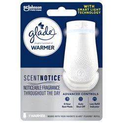 Glade PlugIns Scented Oil PLUS, Air Freshener Oil Warmer, with ScentNotice Technology