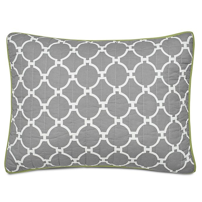 slide 2 of 2, Jill Rosenwald Hampton Links Reversible Full/Queen Quilt - Grey, 1 ct