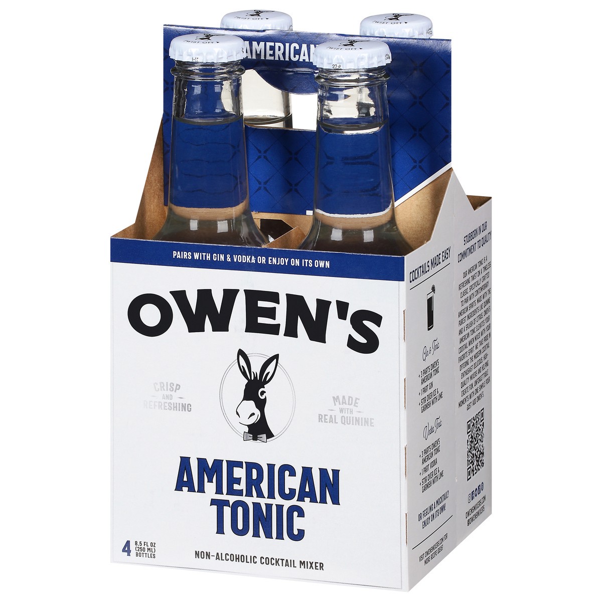 slide 10 of 12, Owen's Non-Alcoholic American Tonic Cocktail Mixer - 4 ct, 4 ct