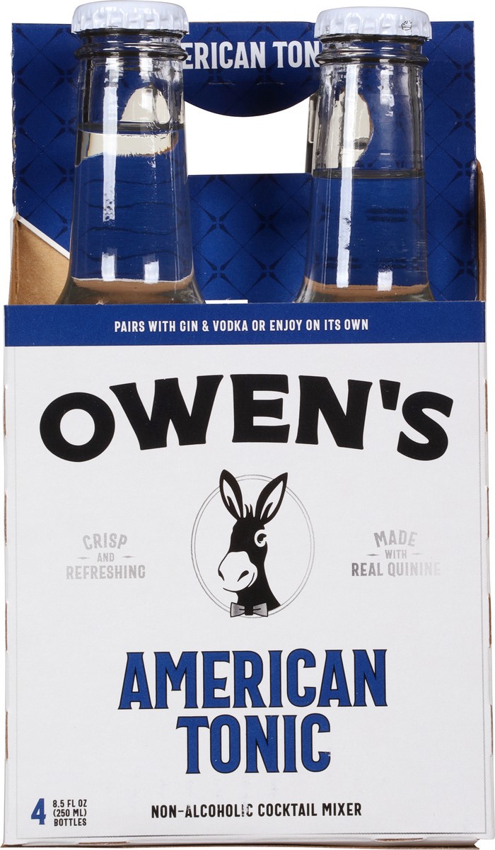 slide 9 of 12, Owen's Non-Alcoholic American Tonic Cocktail Mixer - 4 ct, 4 ct