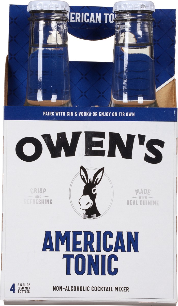 slide 5 of 12, Owen's Non-Alcoholic American Tonic Cocktail Mixer - 4 ct, 4 ct