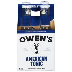 Owen's Non-Alcoholic American Tonic Cocktail Mixer - 4 ct