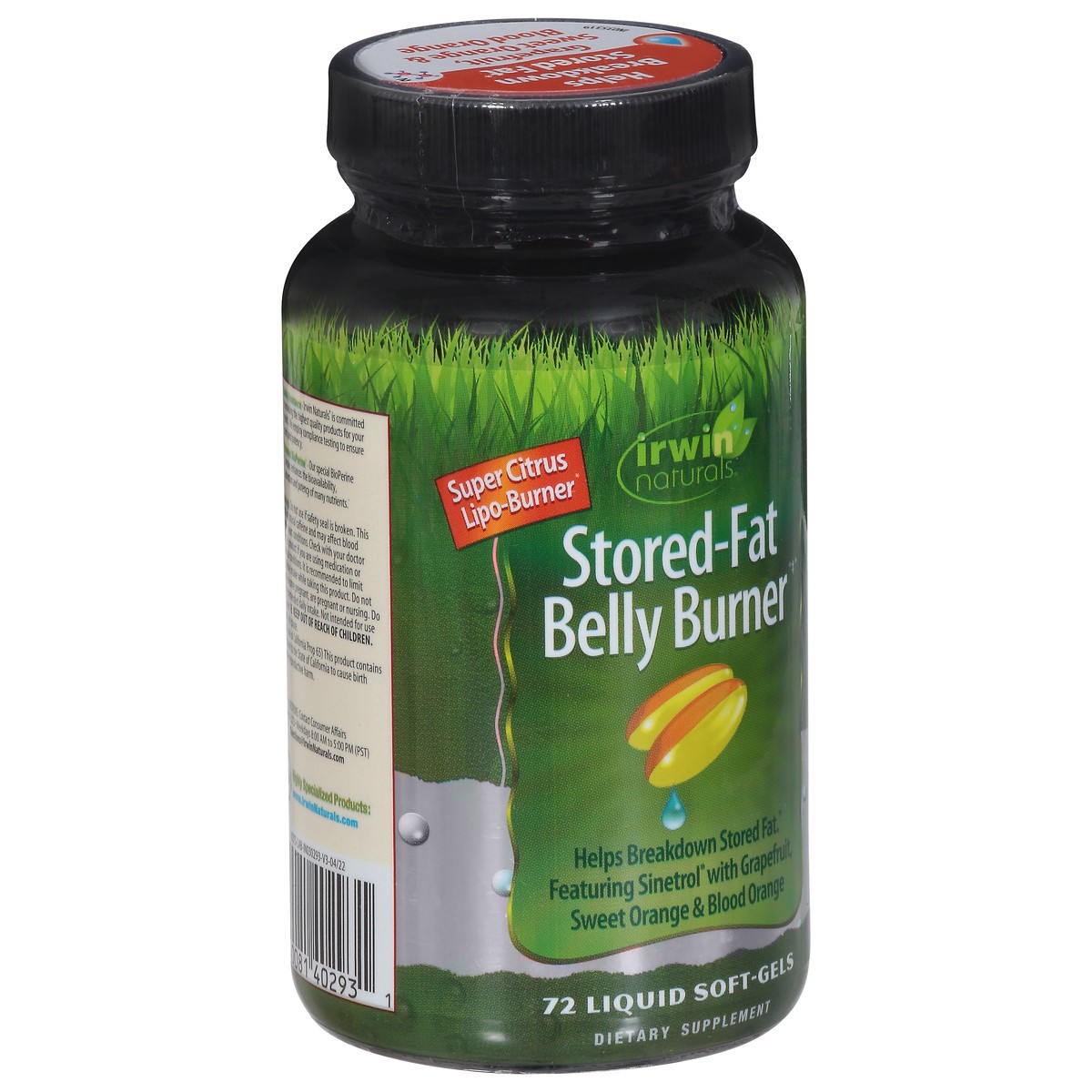 slide 8 of 10, Irwin Naturals Stored-Fat Belly Burner 72 Liquid Soft-Gels, 72 ct