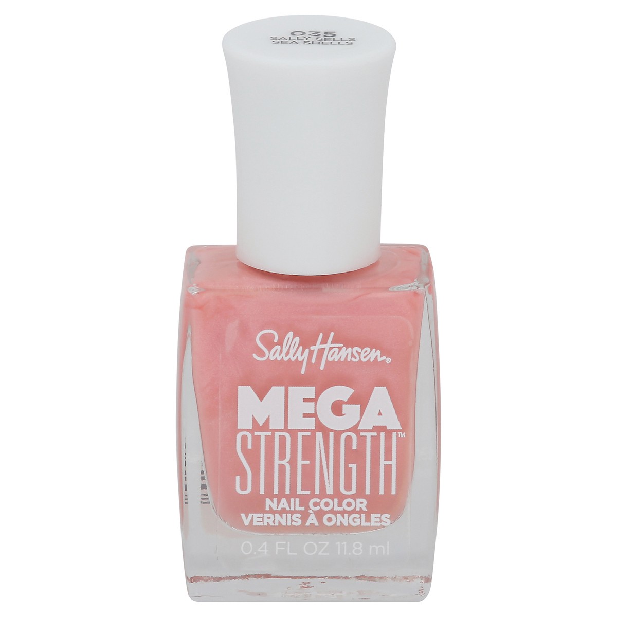 slide 1 of 9, Sally Hansen Mega Strength Sally Sells Sea Shells,., 40 fl oz