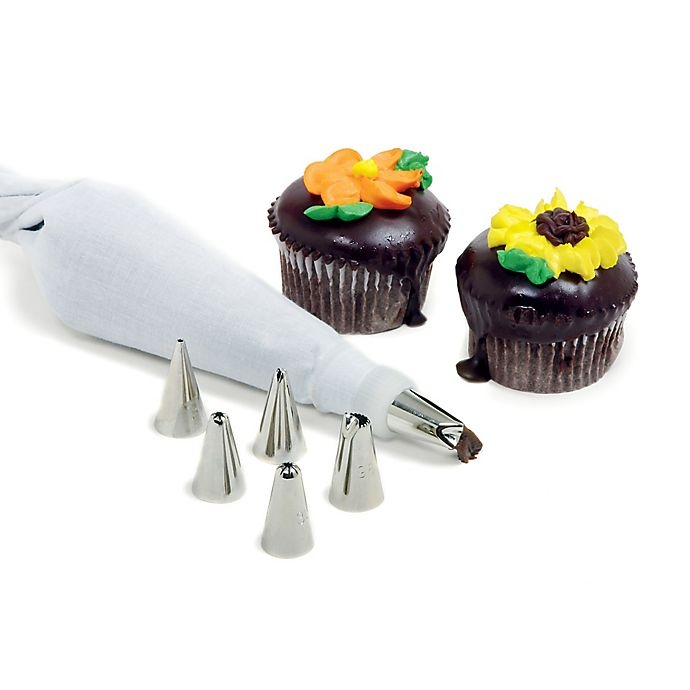 slide 3 of 4, Norpro Decorating Icing Set - White, 1 ct