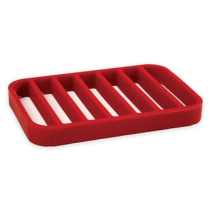 slide 2 of 5, Norpro Nonstick Silicone Roasting Rack - Red, 1 ct