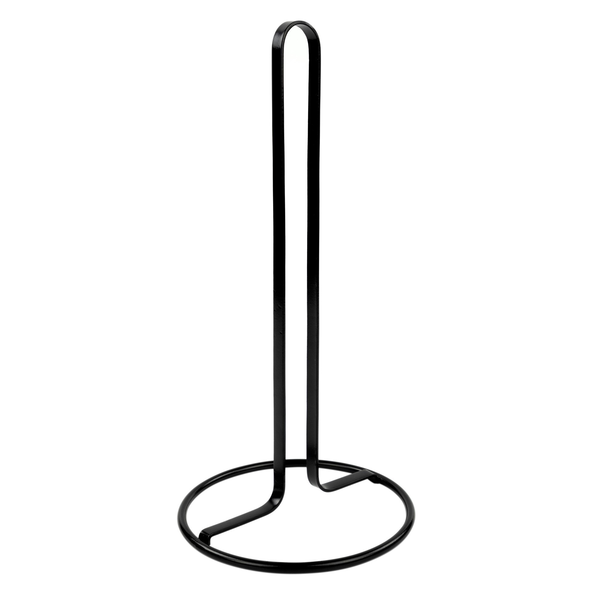 slide 1 of 1, Spectrum Paper Towel Holder - Black, 12.5 in x 6.25 in x 6.25 in