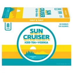 Sun Cruiser Iced Tea Vodka, Lemonade + Iced Tea (12 fl. oz. Can, 8 pk.)