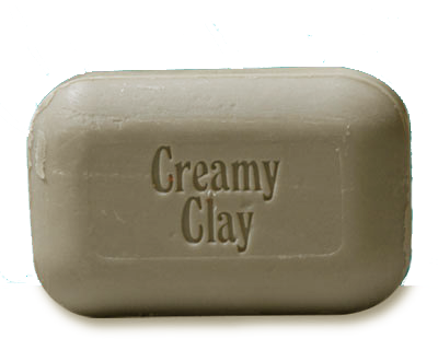 slide 1 of 1, The Soap Works Creamy Clay Soap Bar, 3.88 oz