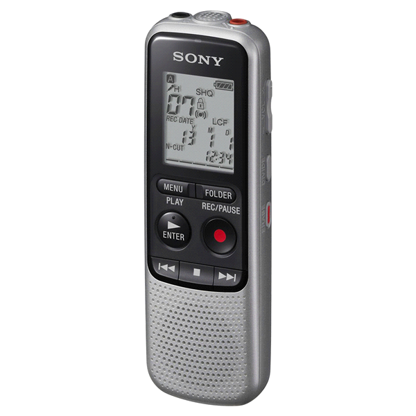 slide 1 of 1, Sony 4GB Digital Voice Recorder, 1 ct