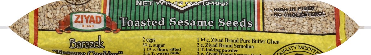 slide 4 of 6, Ziyad Toasted Sesame Seeds, 12 oz