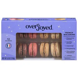 Overjoyed/signature Reserve Fruit French Macarons - 12 Count