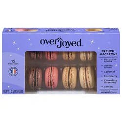 Overjoyed/signature Reserve Fruit French Macarons - 12 Count
