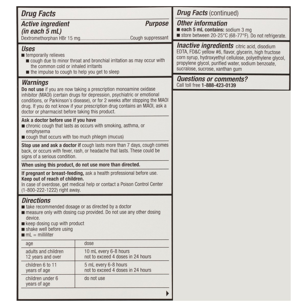 slide 15 of 17, TopCare Health Orange Flavor Cough Relief 4 fl oz, 4 fl oz