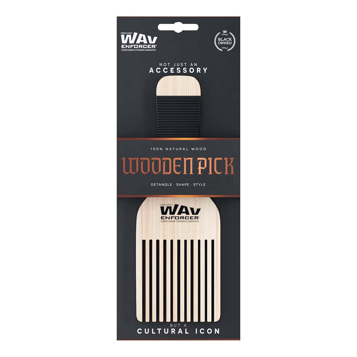slide 1 of 1, Wav Enforcer Wooden Pick, 1 ct