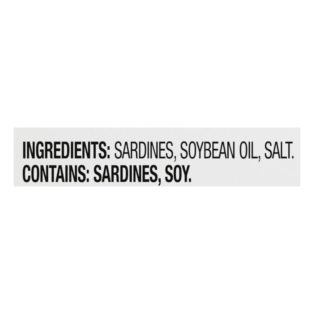 slide 3 of 4, Kroger® Wild Caught Sardines in Soybean Oil - 3.75 oz, 3.75 oz
