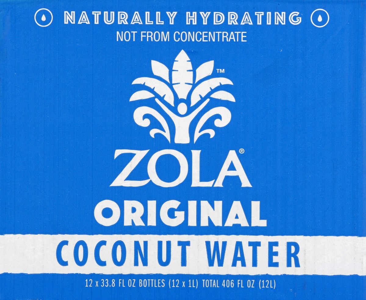 slide 6 of 6, Zola Coconut Water - 12 ct, 12 ct