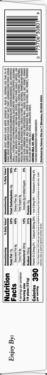 slide 6 of 12, Surfer Boy Pizza Hand-Tossed Style Crust Totally Cheesy Pizza 21.3 oz, 21.3 oz
