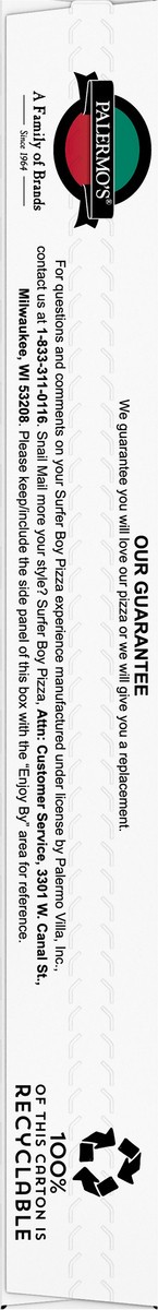 slide 10 of 12, Surfer Boy Pizza Hand-Tossed Style Crust Totally Cheesy Pizza 21.3 oz, 21.3 oz