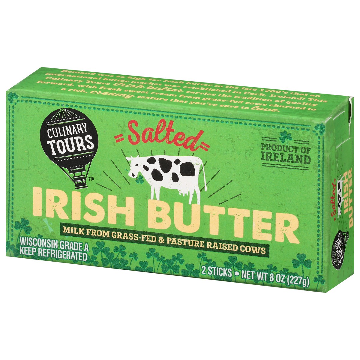 slide 2 of 2, Culinary Tours Salted Irish Butter 2 ea,