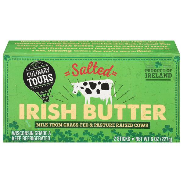 slide 1 of 2, Culinary Tours Salted Irish Butter 2 ea,