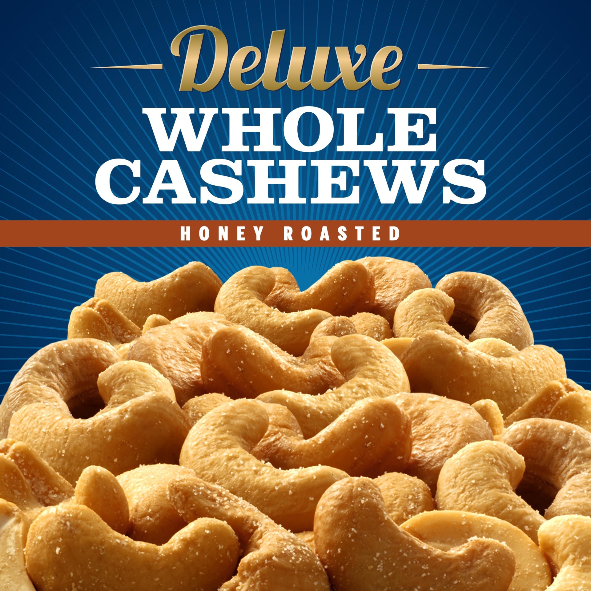 slide 7 of 12, Planters Deluxe Whole Honey Roasted Cashews 8.25 oz, 8.25 oz
