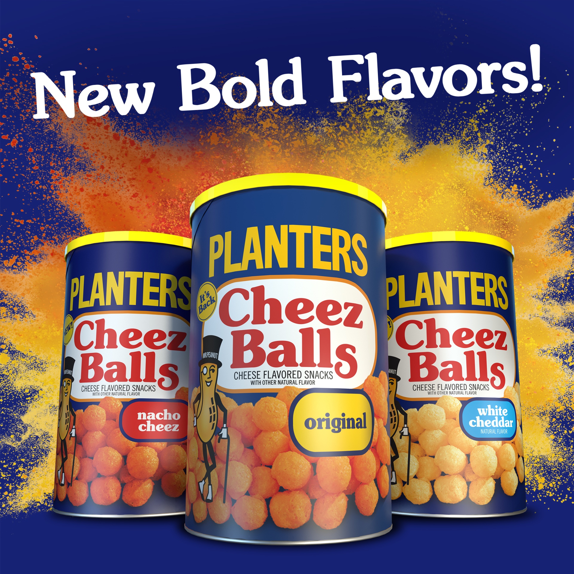 slide 12 of 14, Planters Cheez Balls Puffed Snack, 2.75 oz