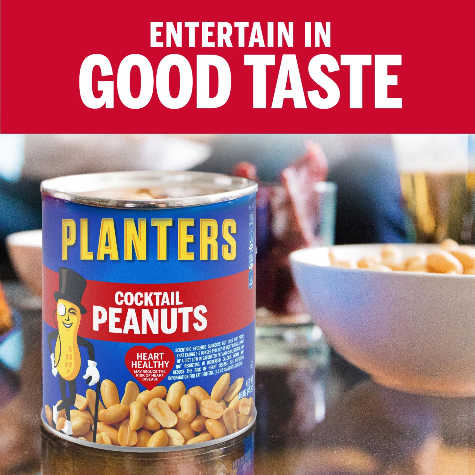 Planters Salted Cocktail Peanuts 16 Oz 16 Oz Shipt