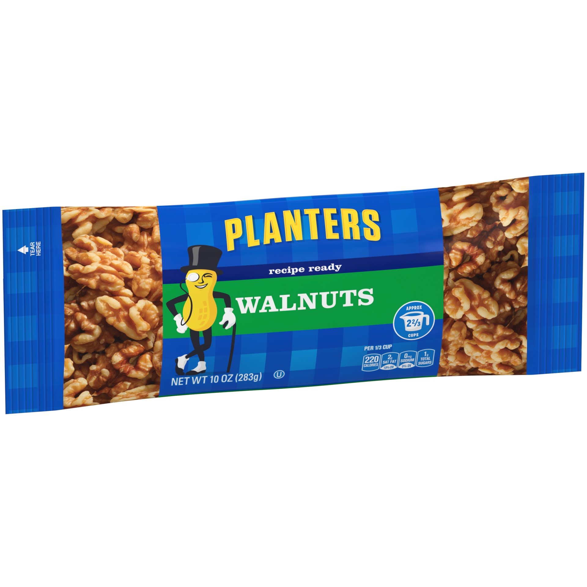 slide 2 of 6, Planters Walnuts, Recipe Ready, 10 oz