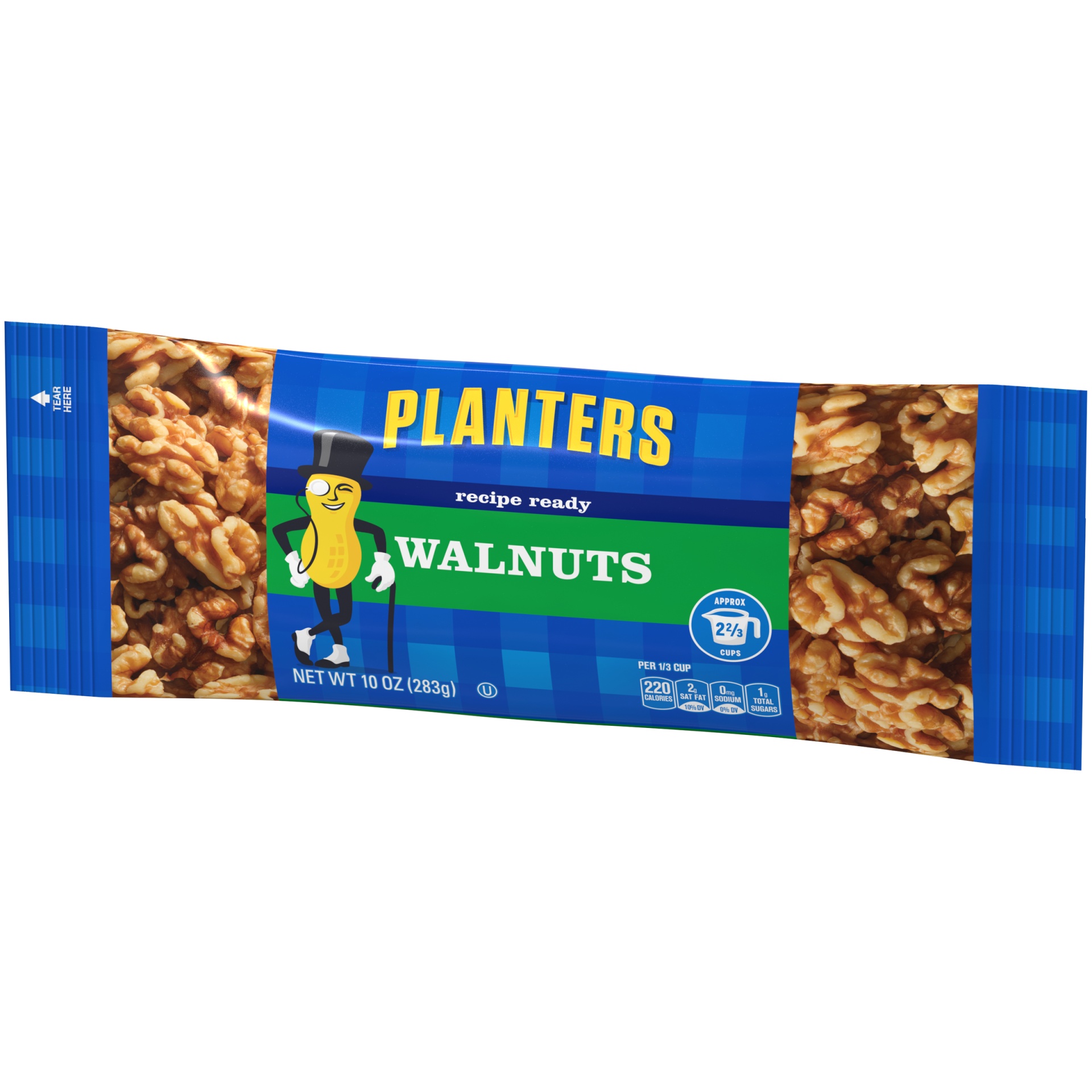 slide 3 of 6, Planters Walnuts, Recipe Ready, 10 oz