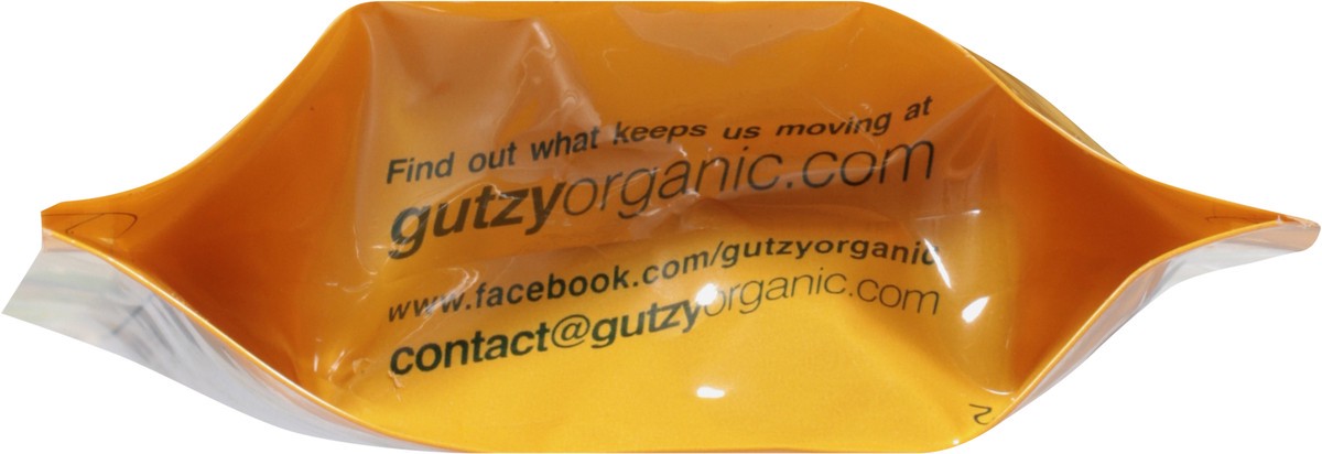 slide 3 of 14, Gutzy Organic Apple Pineapple Passion Fruit + Ginger Dandelion Prebiotic Gut Health Snack 3.9 oz, 3.9 oz