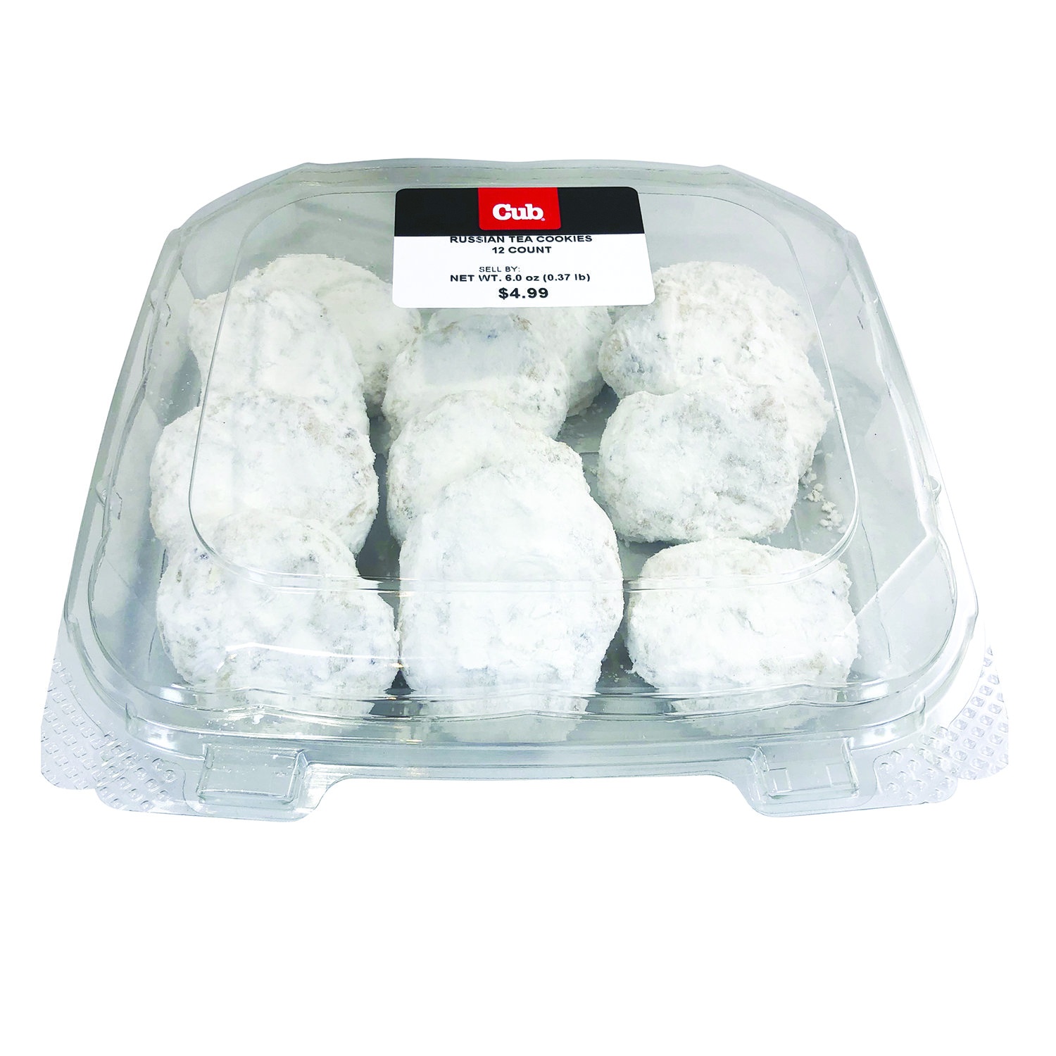 slide 1 of 1, Cub Russian Tea Cookies, 12 Each, 12 ct