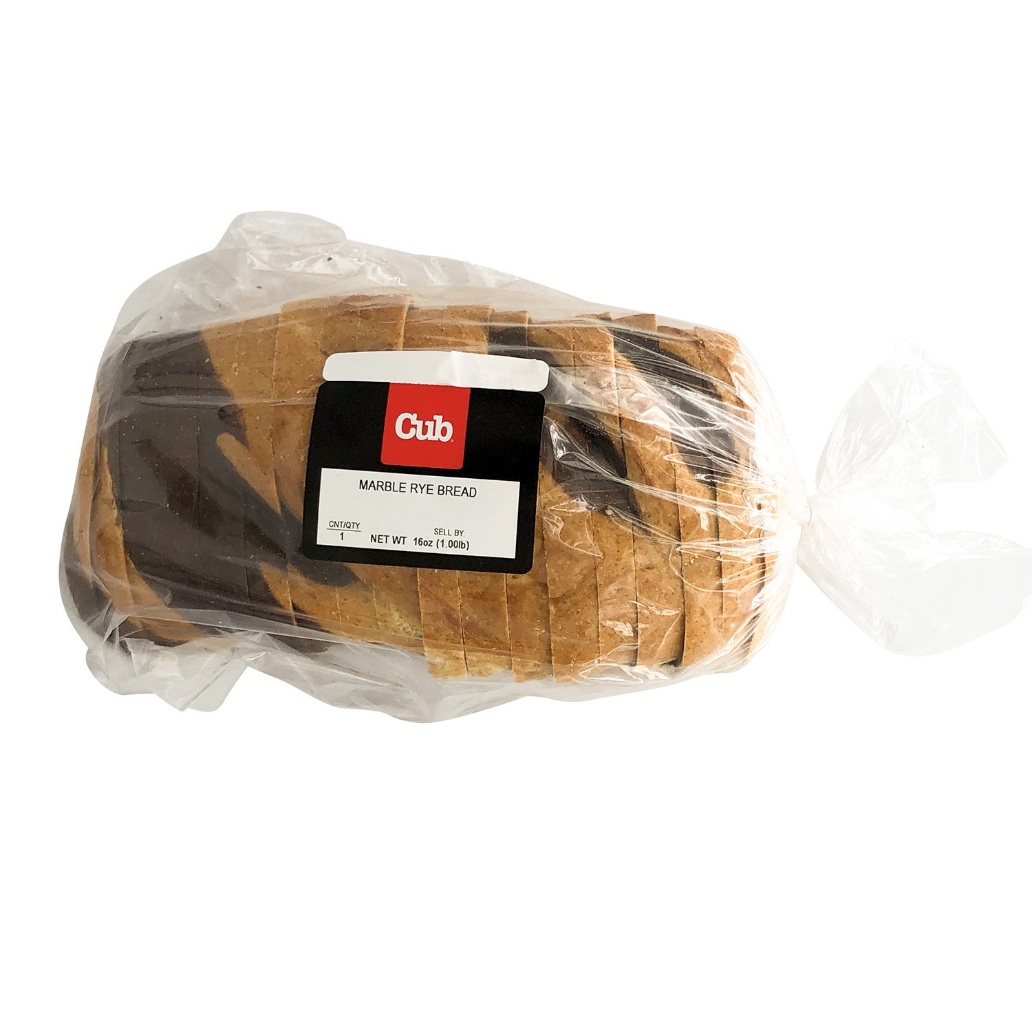slide 1 of 1, Cub Bakery Sliced Marble Rye Bread Pan Loaf, 1 Each, 1 ct