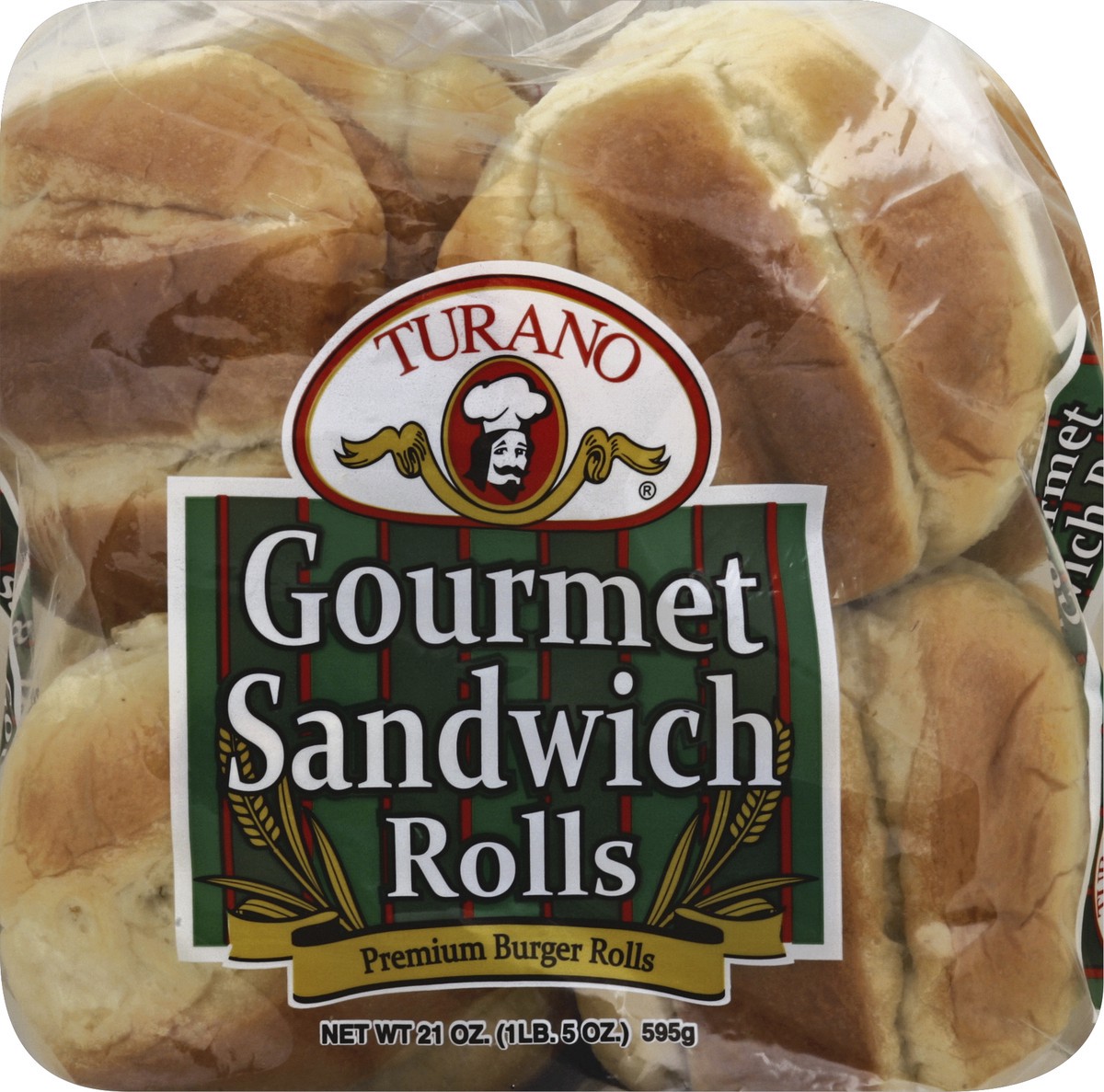 slide 4 of 5, Turano Gourmet Sandwich Rolls, 24 oz, 8 ct, 24 oz