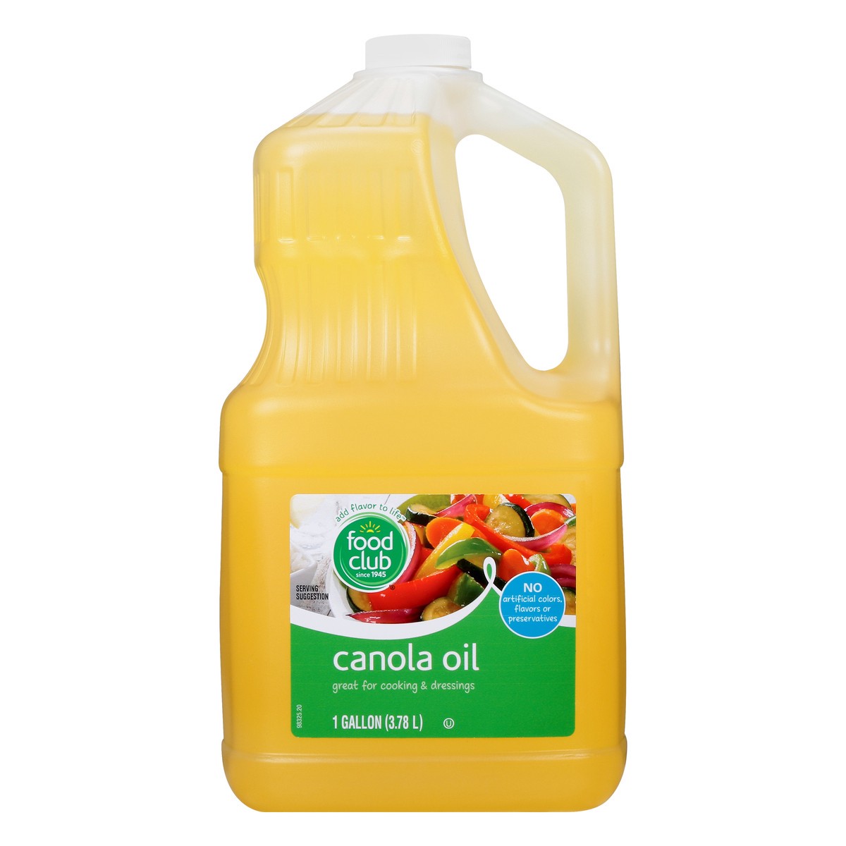 slide 1 of 10, Food Club Canola Oil, 128 oz