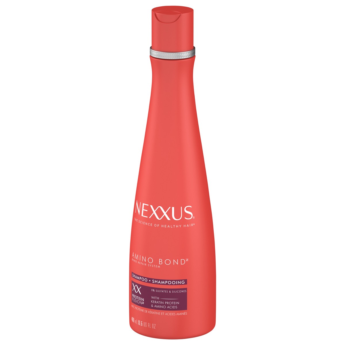 slide 4 of 13, Nexxus Shampoo Amino Bond for Stronger, More Damage-Resistant Hair, with 5 Amino Acids & Keratin Protein, 13.5 oz, 13.5 fl oz