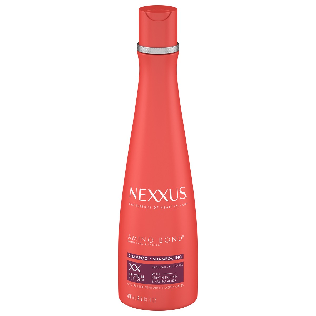 slide 8 of 13, Nexxus Shampoo Amino Bond for Stronger, More Damage-Resistant Hair, with 5 Amino Acids & Keratin Protein, 13.5 oz, 13.5 fl oz
