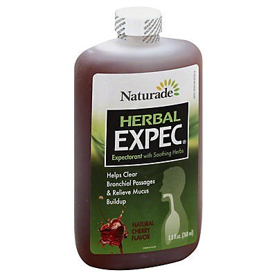 slide 1 of 7, Naturade Cherry Flavor Herbal Expectorant, 8.8 oz