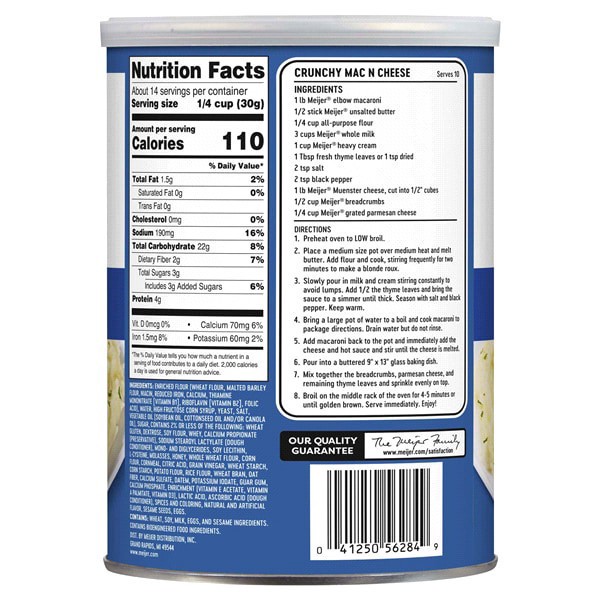 slide 4 of 5, Meijer Plain Bread Crumbs, 15 oz