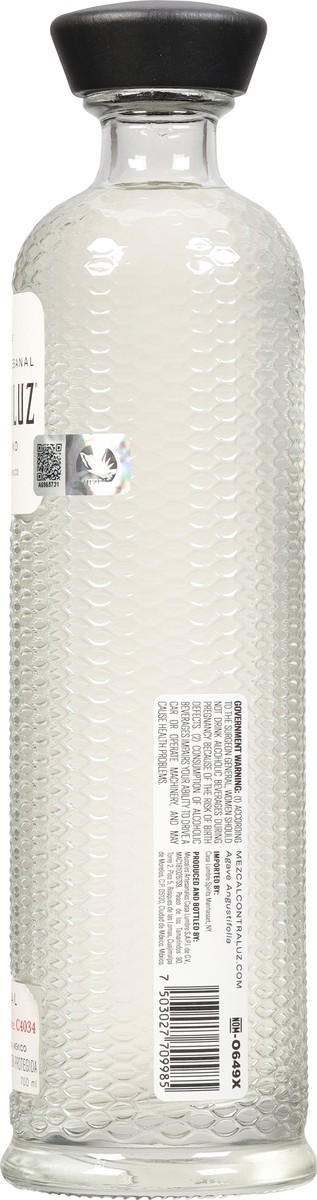 slide 6 of 10, Contraluz Mezcal Artesanal 100% Agave Original Reposado 700 ml, 700 ml