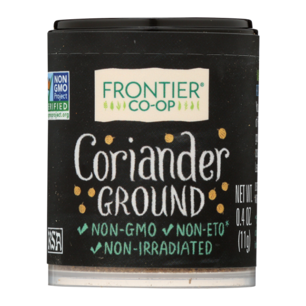 slide 1 of 1, Frontier Herb Mini Ground Coriander, 0.4 oz