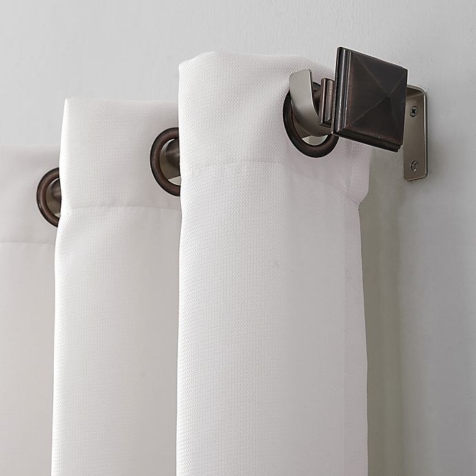 slide 2 of 4, No. 918 No.918 Montego Grommet Curtain - White, 95 in