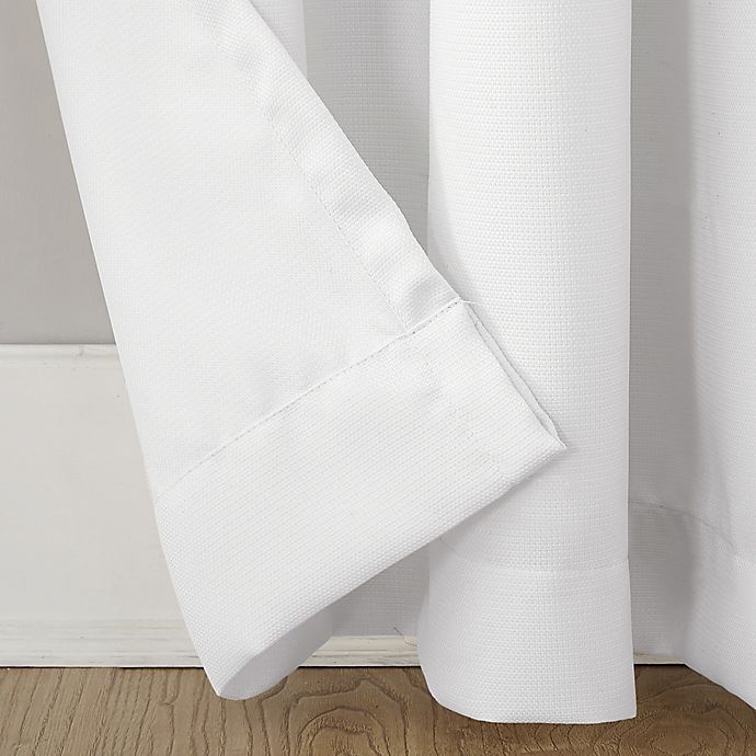 slide 3 of 4, No. 918 No.918 Montego Grommet Curtain - White, 95 in