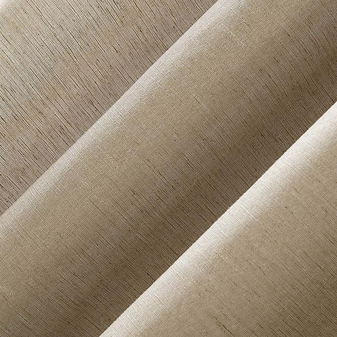 slide 3 of 6, No. 918 No.918 Amalfi Linen Blend Textured Rod Pocket Curtain Panel - Taupe, 63 in